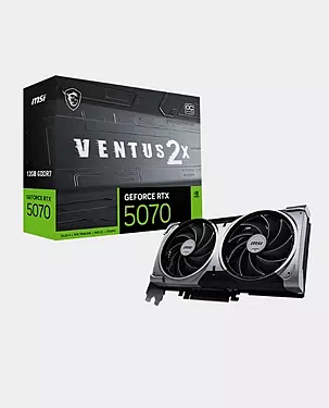 MSI GeForce RTX 5070 12GB VENTUS 2X OC Graphics Card