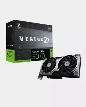 MSI GeForce RTX 5070 12GB VENTUS 2X OC Graphics Card
