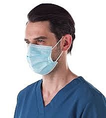 Sol-M™ Surgical Mask – ASTM Level 3, Earloop, Fluid Resistant, Latex-Free