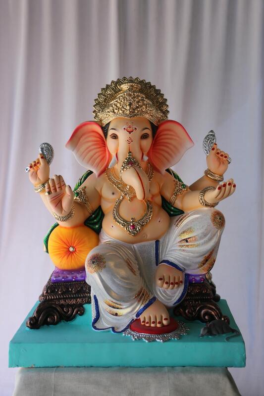 Single Load Ganpati | POP Ganpati | 25 Inches Height | MSKK-0035-POP-25-SINGL-PSKK-DNOA Single Load Ganpati | POP Ganpati | 25 Inches Height | MSKK-0035-POP-25-SINGL-PSKK-DNOA