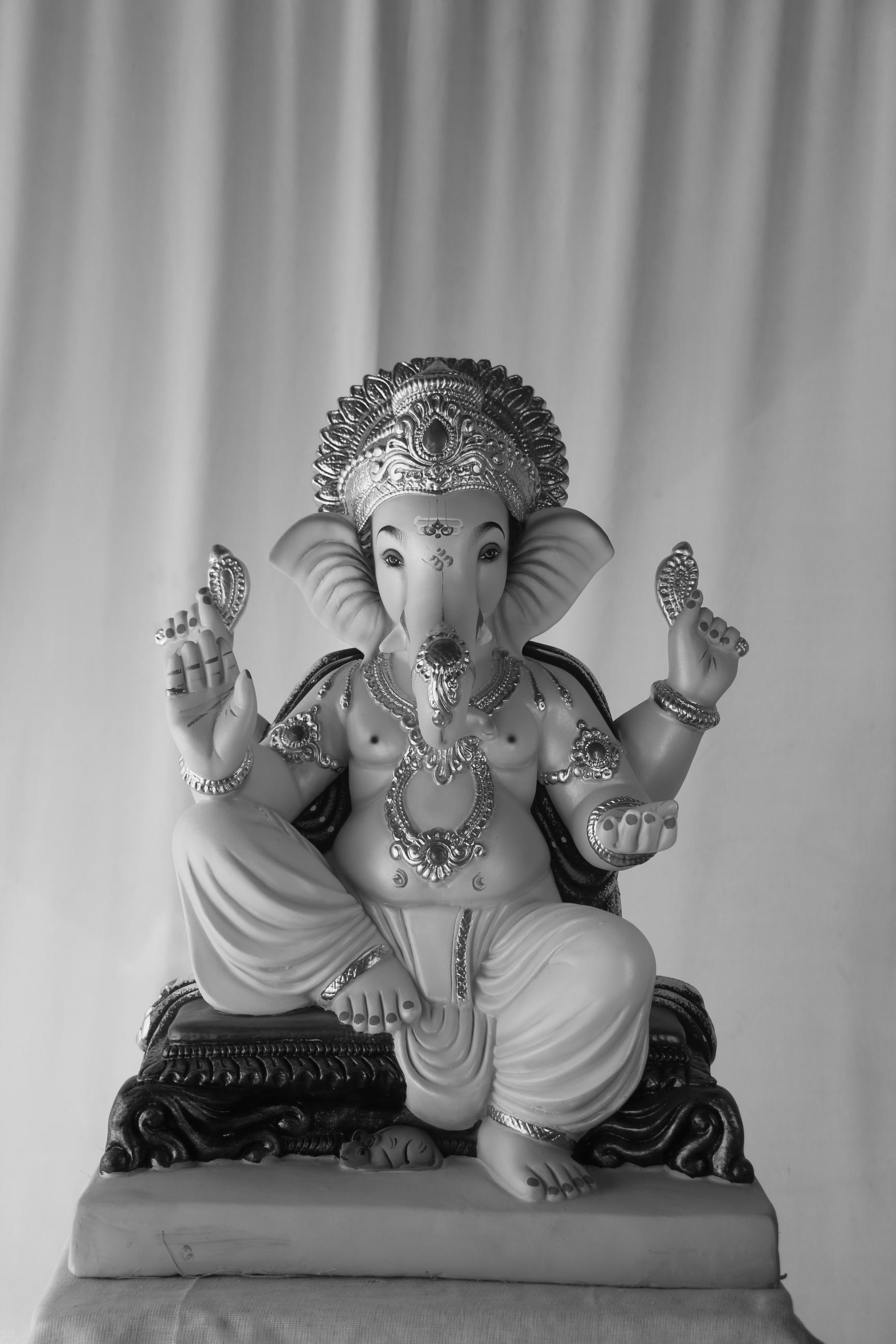 K K Weling Ganpati | POP Ganpati | 21 Inches Height | MSKK-0039-POP-21-KKWEL-PSKK-DNOA K K Weling Ganpati | POP Ganpati | 21 Inches Height | MSKK-0039-POP-21-KKWEL-PSKK-DNOA