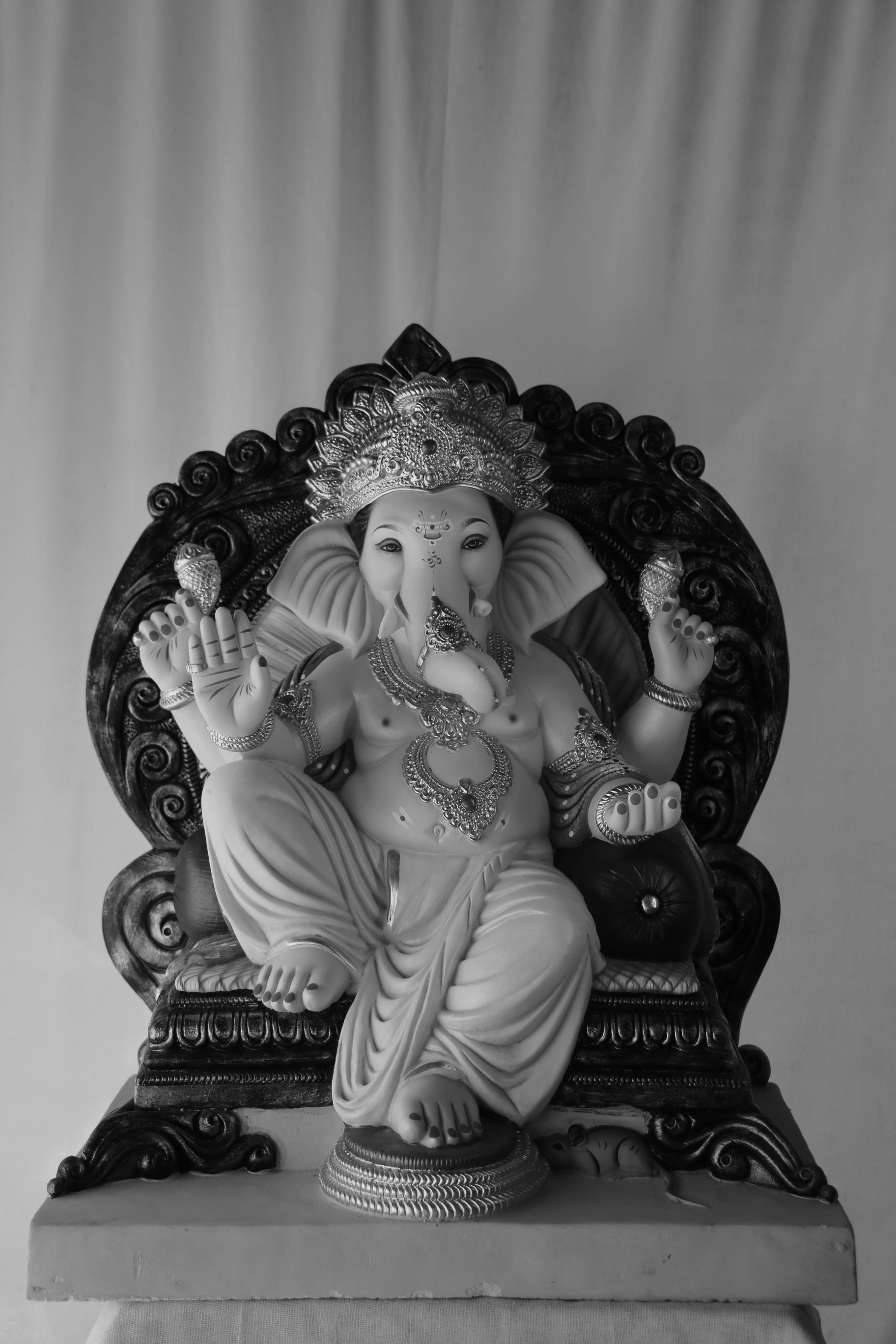 Weling Prabhaval Ganpati | POP Ganpati | 25 Inches Height | MSKK-0051-POP-25-WELIN-PSKK-DNOA