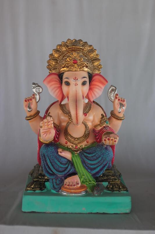 Philips Ganpati | Shadu Mati Ganpati | 16 Inches Height | MSKK-0001-SHA-16-PHILI-PSKK-DNOA