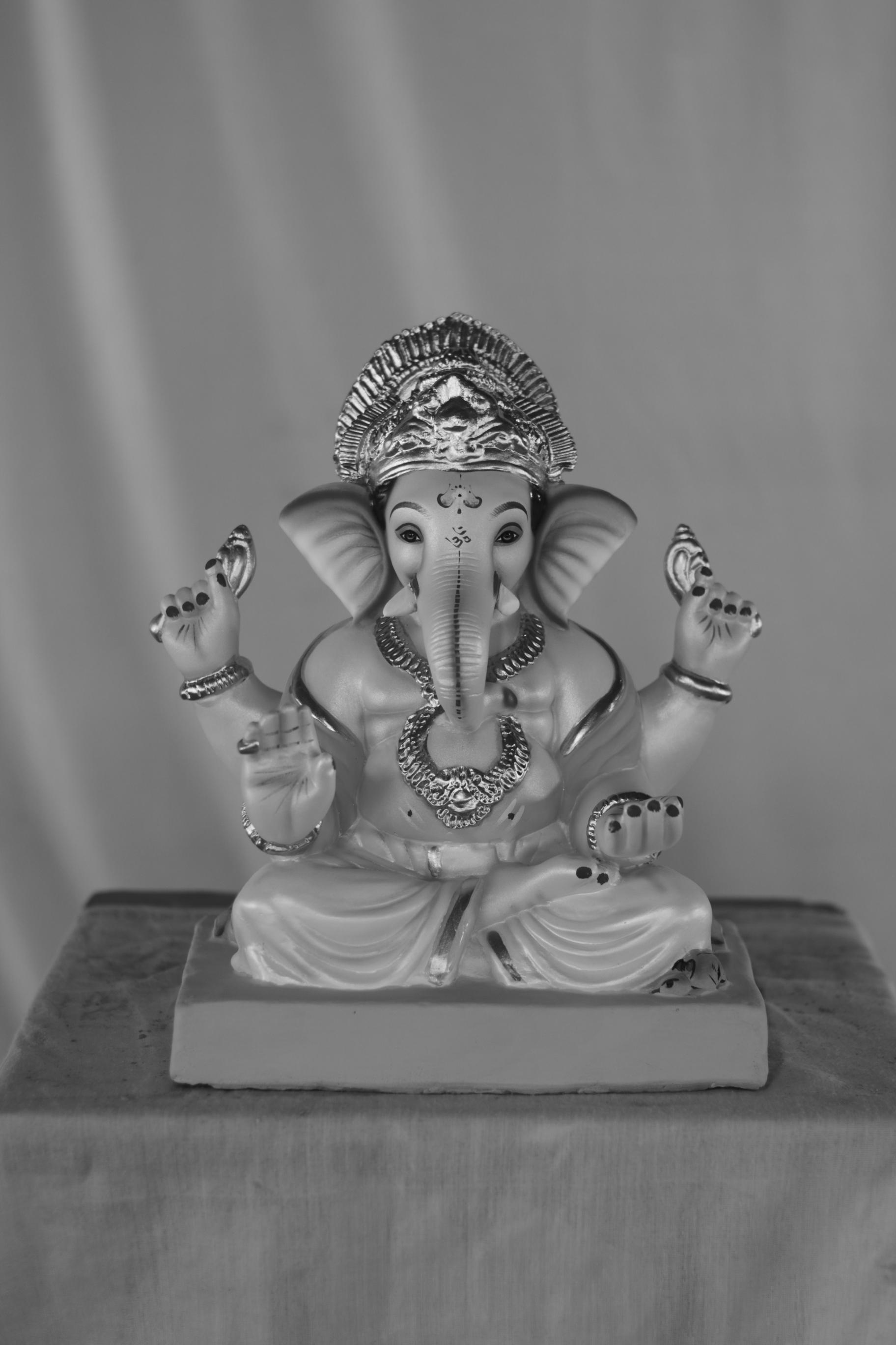 Aasanmandi Ganpati | Eco Friendly Shadu Mati Ganpati | 12 Inches Height | MSKK-0073-SHA-12-AASAN-PSKK-DNOA-VXX Aasanmandi Ganpati | Eco Friendly Shadu Mati Ganpati | 12 Inches Height | MSKK-0073-SHA-12-AASAN-PSKK-DNOA-VXX