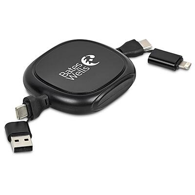 Altitude Balanko 4-in-1 Retractable Fast Charge 60W Cable