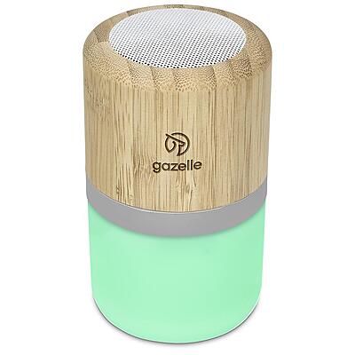 Okiyo Heiwa Bamboo Bluetooth Speaker & Night Light
