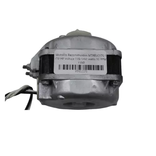 Motores Reconstruidos MTRELC170 1/70 HP Voltaje 115/1/60 watts 10 RPM 1550