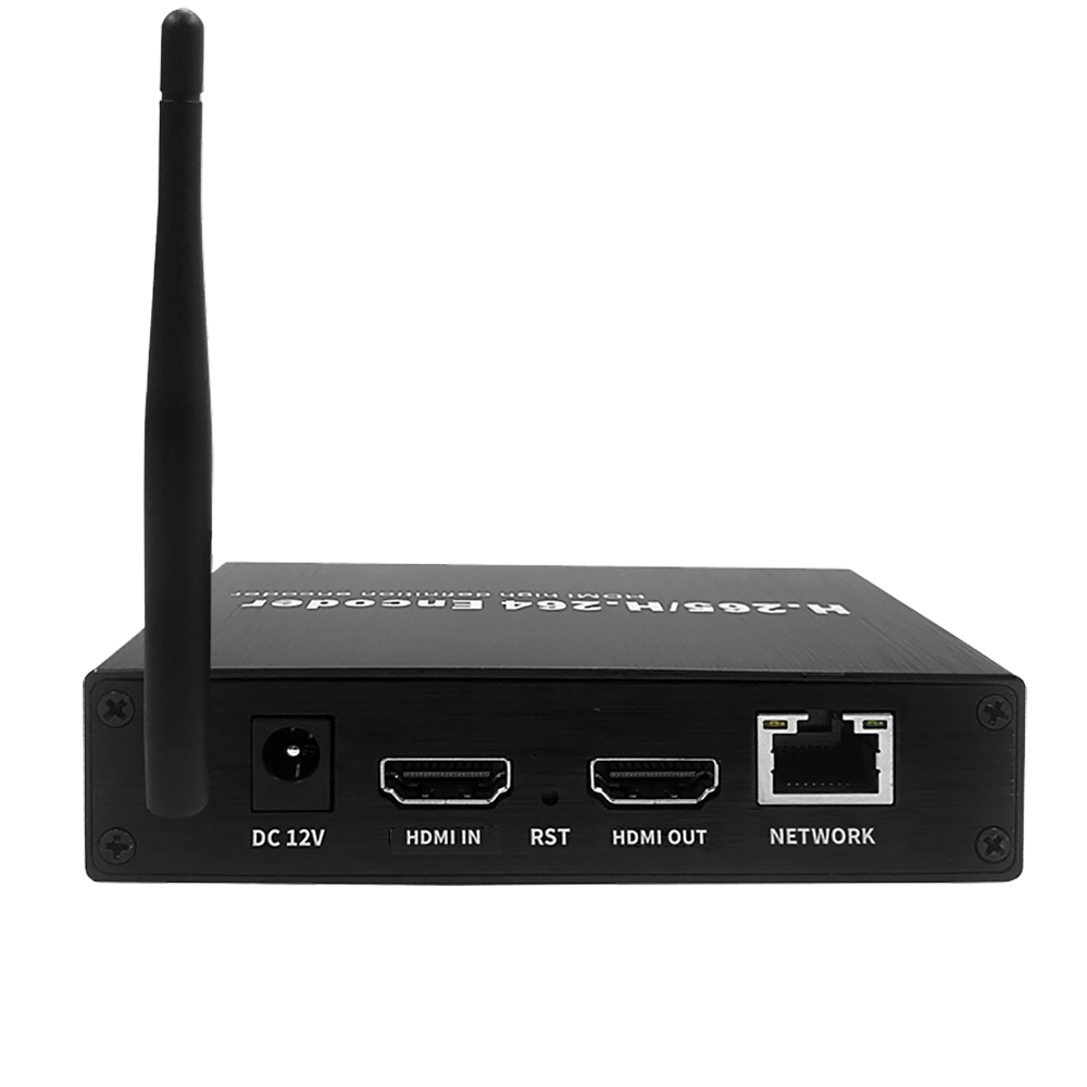 H.265 1080P WiFi HDMI Encoder/Decoder & Codec w/Loopout & USB | 3ch RTSP, ONVIF/Hikvision for IPTV, Live Streaming & Multi-Feed Monitoring