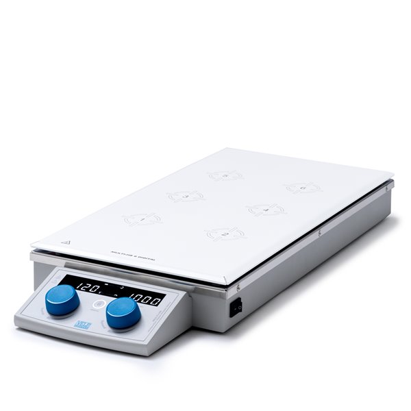 MULTI-HS 6/15 Digital Multi-position Hot Plate Stirrer