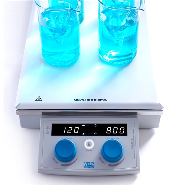 MULTI-HS 6/15 Digital Multi-position Hot Plate Stirrer