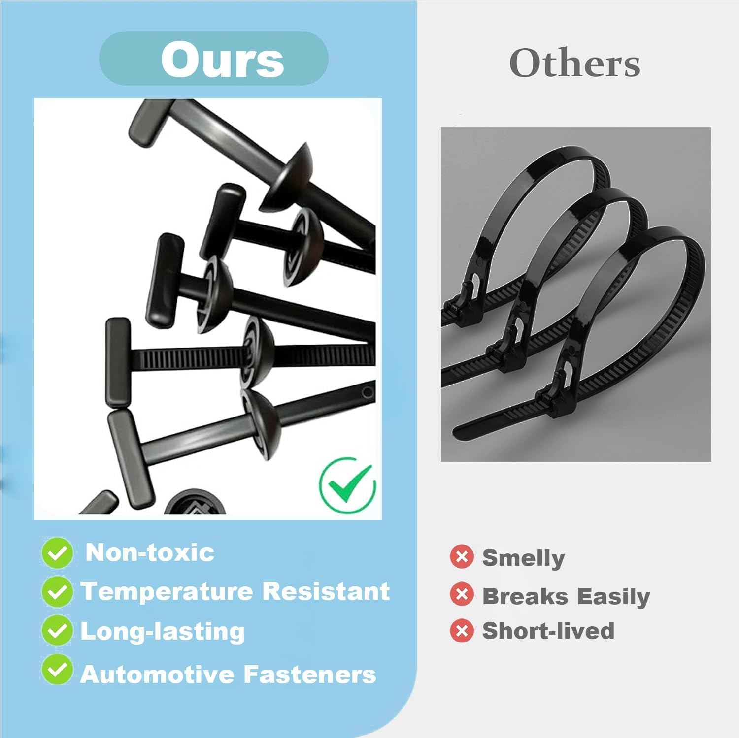 MULTIFUNCTIONING CLIPS - 100 PIECES