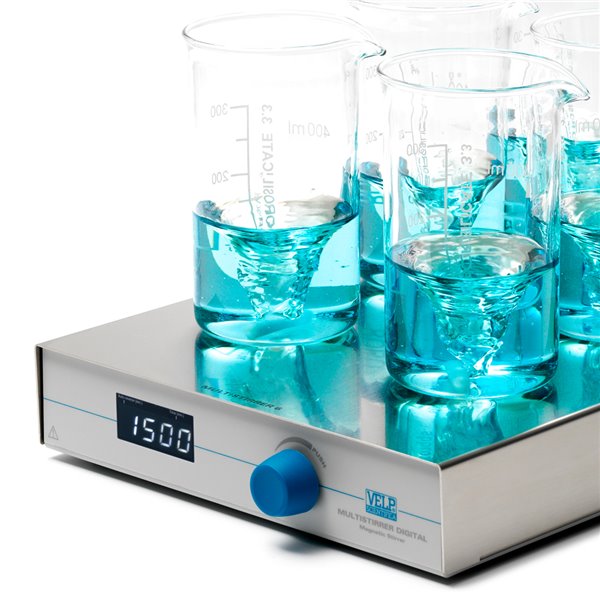 Digital Series Magnetic Stirrers, 6 Positions