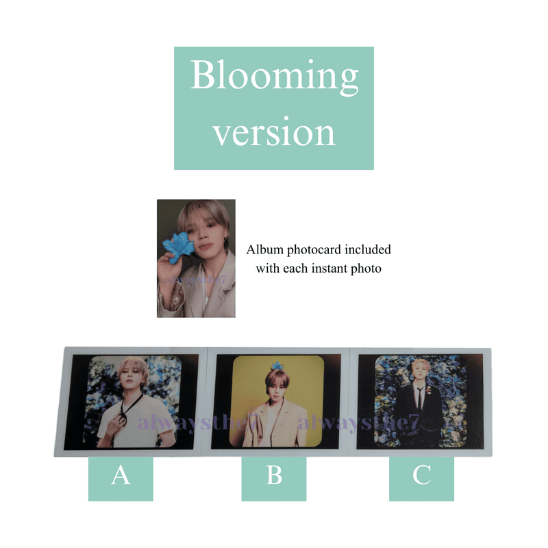 MUSE Jimin - Instant Photos and Photocards - Blooming