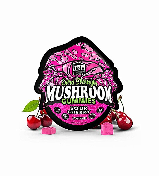 TRE HOUSE MUSHROOM GUMMIES CHERRY