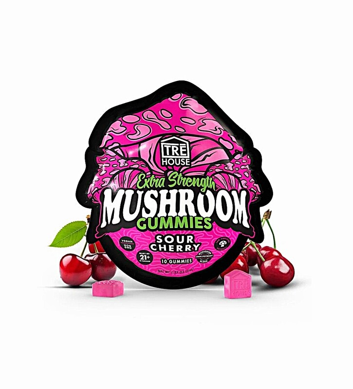 TRE HOUSE MUSHROOM GUMMIES CHERRY