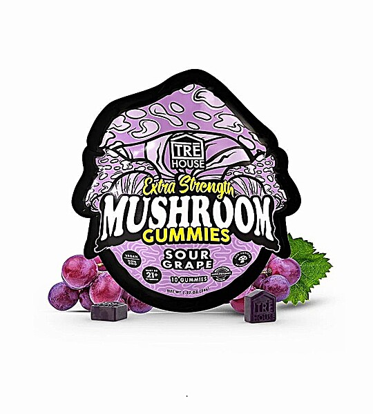 TRE HOUSE MUSHROOM GUMMIES GRAPE
