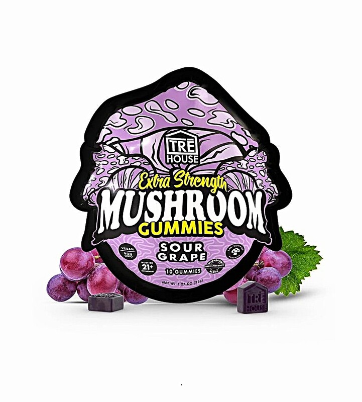 TRE HOUSE MUSHROOM GUMMIES GRAPE