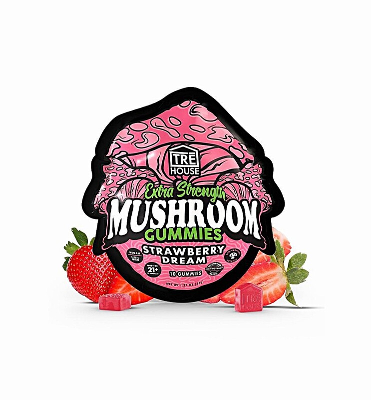 TRE HOUSE MUSHROOM GUMMIES STRAWBERRY