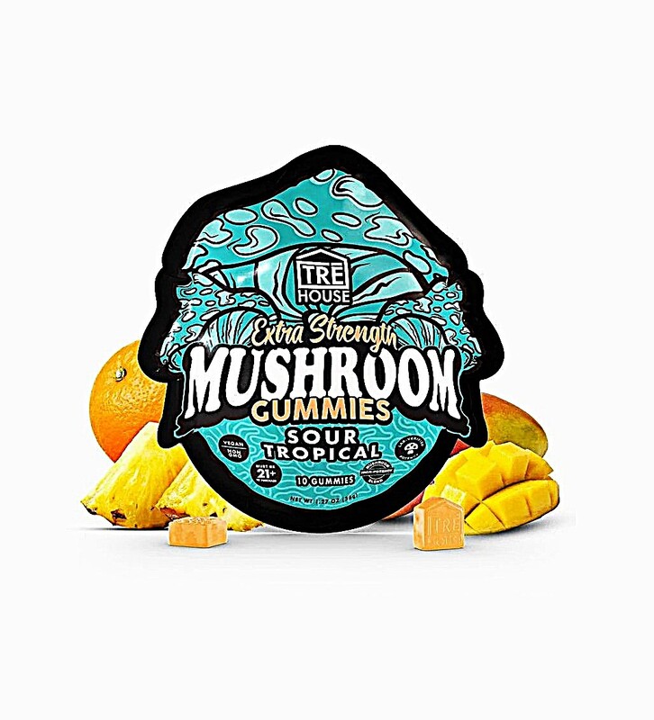 TRE HOUSE MUSHROOM GUMMIES TROPICAL