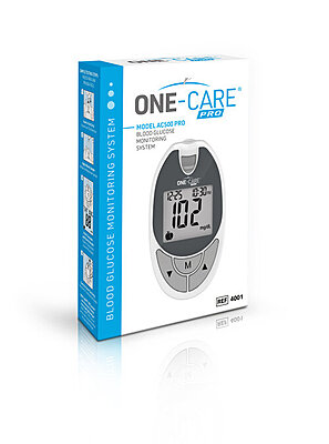 ONE-CARE Glucose Monitoring Kit for Self-Testing, 1/bx