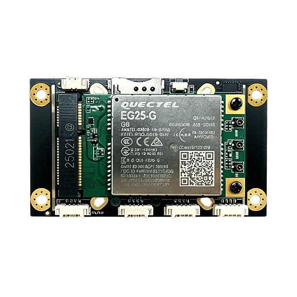 4G LTE Embedded Industrial Router Board with SIM Slot, EG25-G Mini PCIe Global Version, VPN & Data Pass-Through for IoT/M2M Systems