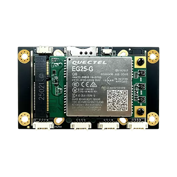 4G LTE Embedded Industrial Router Board with SIM Slot, EG25-G Mini PCIe Global Version, VPN & Data Pass-Through for IoT/M2M Systems