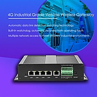 4G LTE Industrial Router with Dual SIM Slot, Sucker Antenna, Dual-Band 2.4G/5.8G WiFi, Gigabit Ports, Quectel IoT Module Compatible