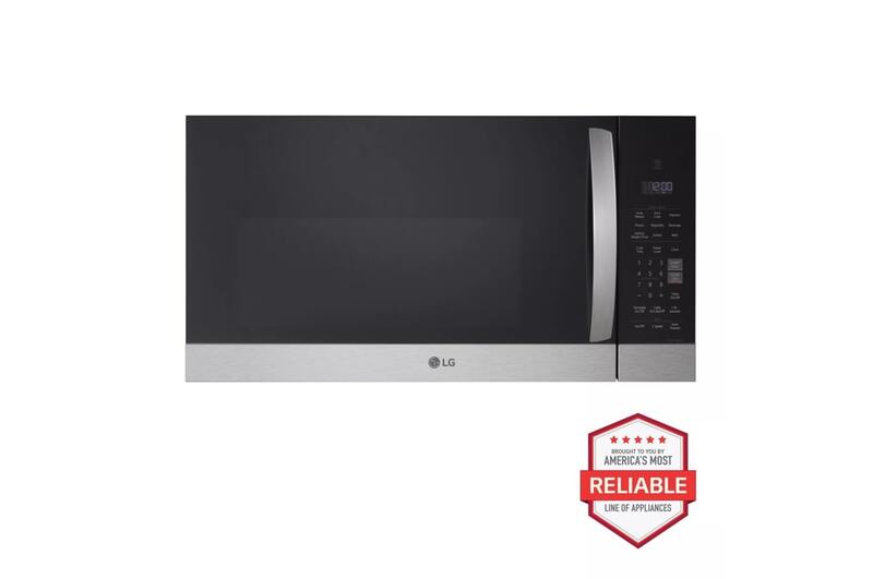 LG® MVEM1721F 1.7 cu. ft. Over-the-Range Microwave Oven LG® MVEM1721F 1.7 cu. ft. Over-the-Range Microwave Oven