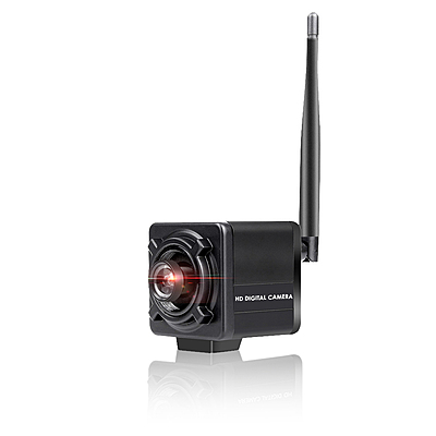 5MP WiFi Mini Cube IP Camera with Line-in Audio, Wireless RTMP Streaming, ONVIF, H.265, Ideal for YouTube, Facebook, Twitch, UFO Catcher, Sparkle Drop