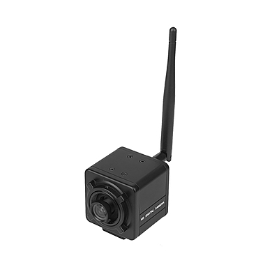 3MP Wireless Mini Cube Live Streaming IP Camera, H.265, RTMP to YouTube & Facebook, ONVIF, SNMP, Multicast, 3.5mm Line-in Audio