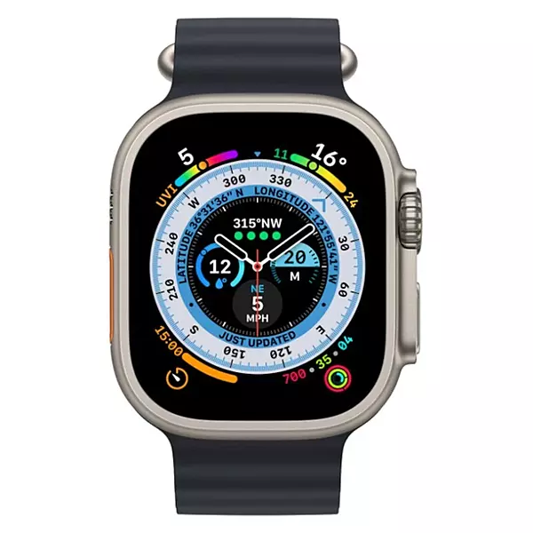 APPLE WATCH ULTRA 2 GPS + CELLULAR 49 MM NATURAL TITANIUM OCEAN BAND NAVY