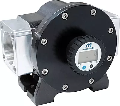 3" Flowmeter, 5-317 GPM, 175PSI, Alum/Alum/FKM/FNPT w/Integral Display, No Output