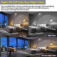 3MP PoE Bullet Camera with Dual Light, Built-in Audio, H.265, RTMP Streaming to YouTube & Facebook, Hikvision Compatible, IP66 Weatherproof Surveillance