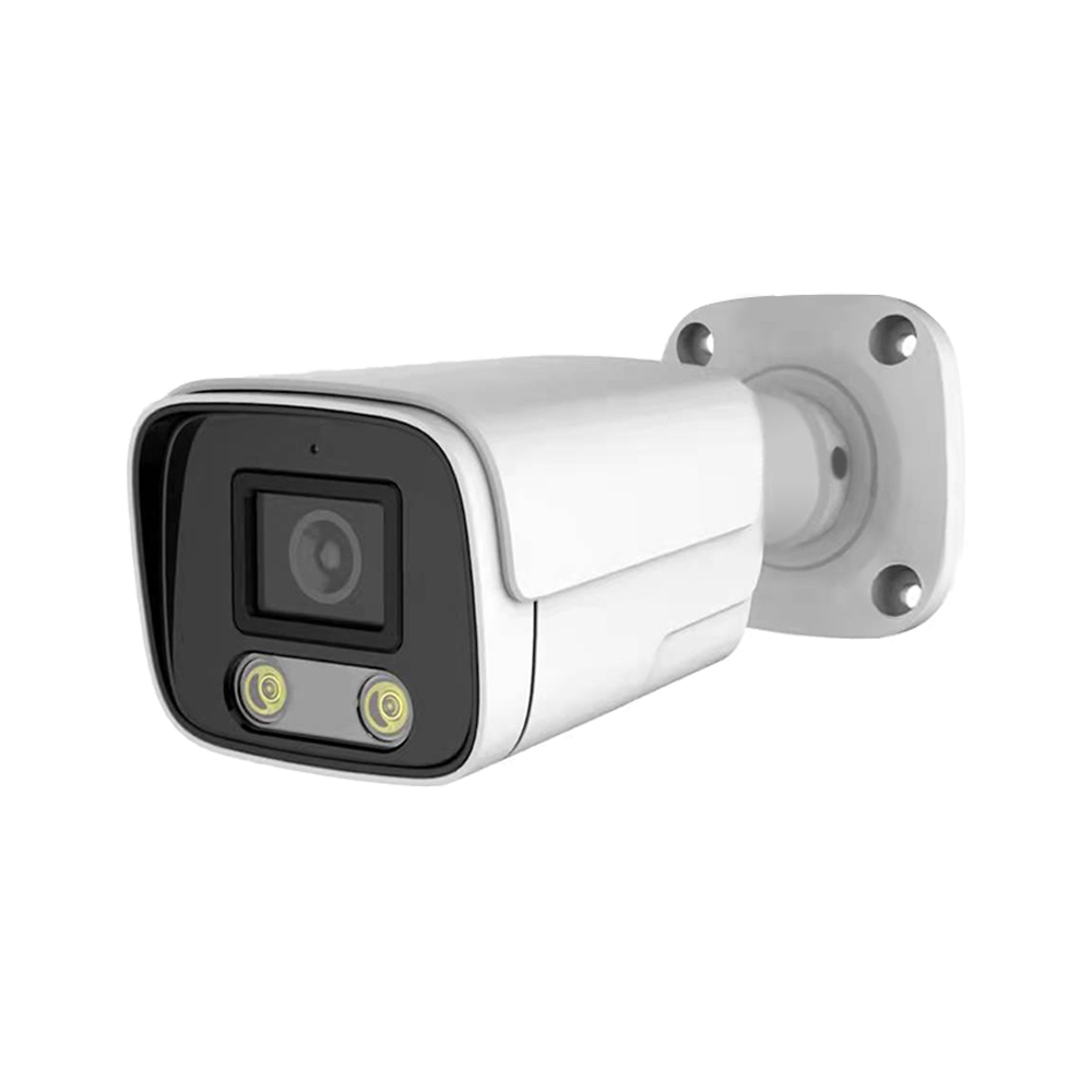 3MP PoE Bullet Camera with Dual Light, Built-in Audio, H.265, RTMP Streaming to YouTube & Facebook, Hikvision Compatible, IP66 Weatherproof Surveillance