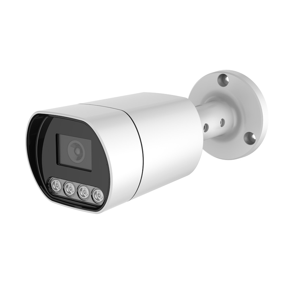 4K 8MP Smart IR PoE Bullet IP Camera – Ultra HD Live Streaming Cam, 2.8mm Fixed Lens, RTMP to YouTube/Facebook, Hikvision-Compatible, IP66, Built-in Audio