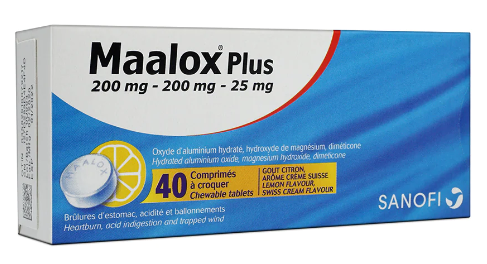 Maalox Plus Tablets 40s