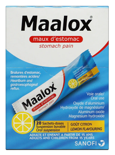 Maalox Sachets 20s for Hyperacidity