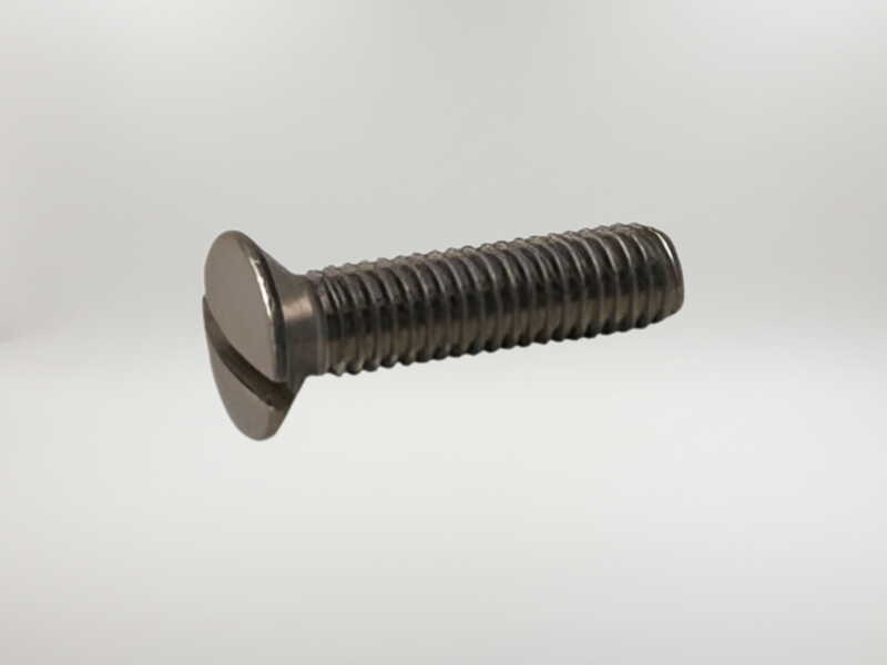 Machine Screw - Slotted Raised CSK M4 x 16mm