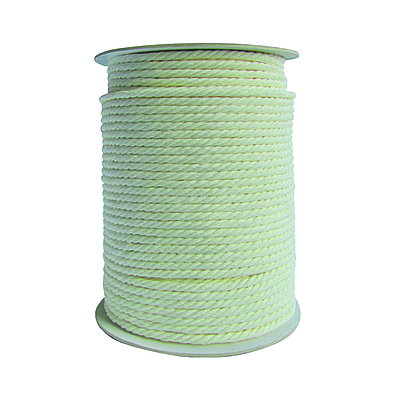 Cuerda Para Manualidades 6mm Por 17 Metros Color Crudo