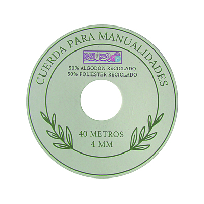 Cuerda Para Manualidades 6mm Por 17 Metros Color Crudo Cuerda Para Manualidades 6mm Por 17 Metros Color Crudo