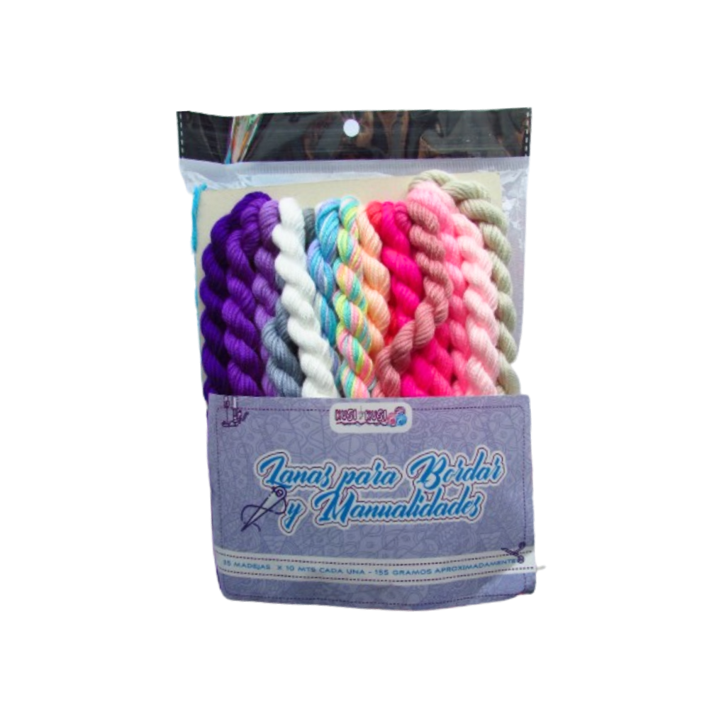 Madejas De Lana Para Bordar Y Manualidad Paquete X 36 Madejas Madejas De Lana Para Bordar Y Manualidad Paquete X 36 Madejas