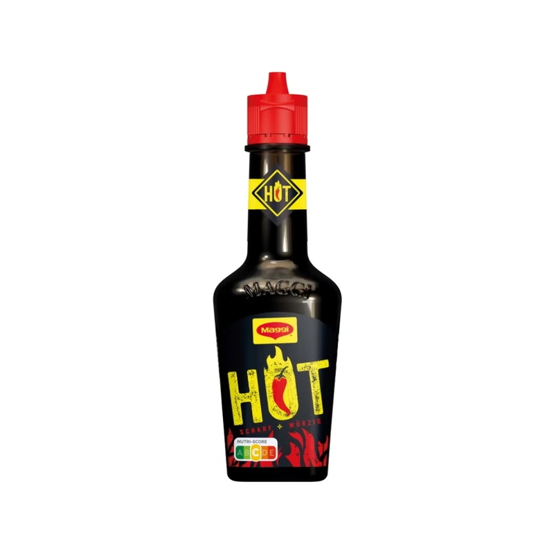 10051 Maggi Hot Liquid (Small) Seasoning 119ml X 12