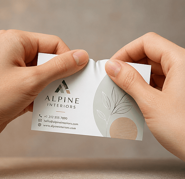Non-Tear Business cards