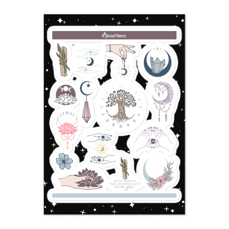 Magic Moon Sticker Sheet