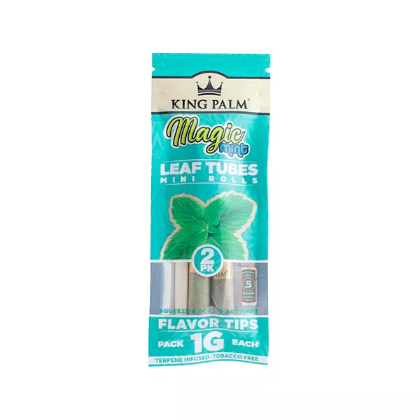 King Palm 2 Mini Rolls � Magic Mint � 20/display