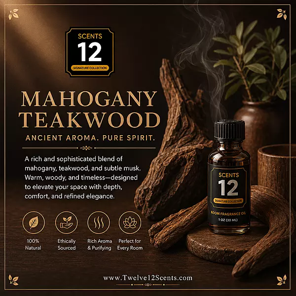 Mahogany Teakwood Air Freshener