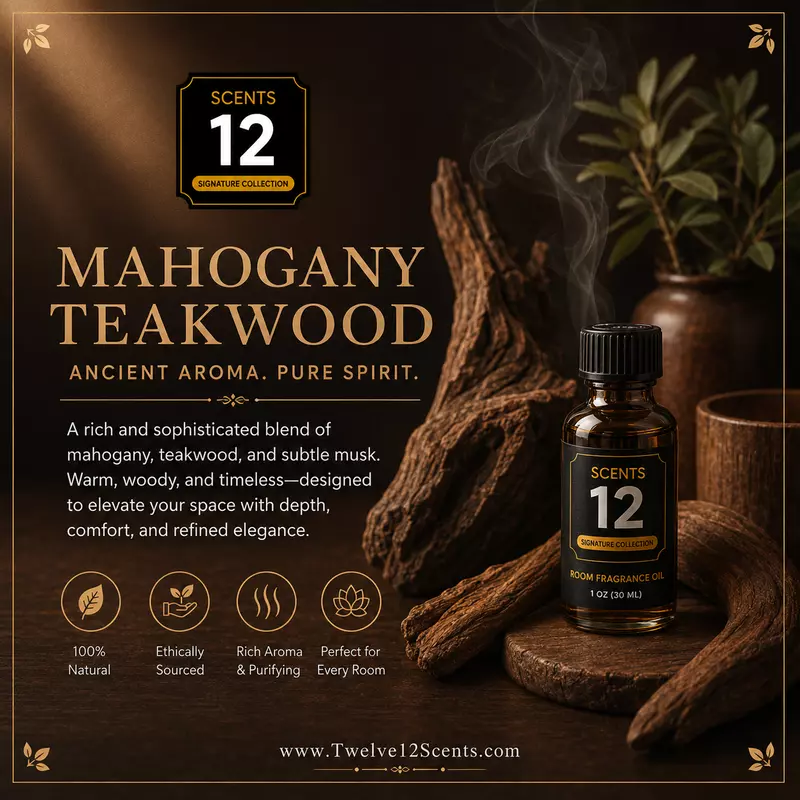 Mahogany Teakwood Air Freshener