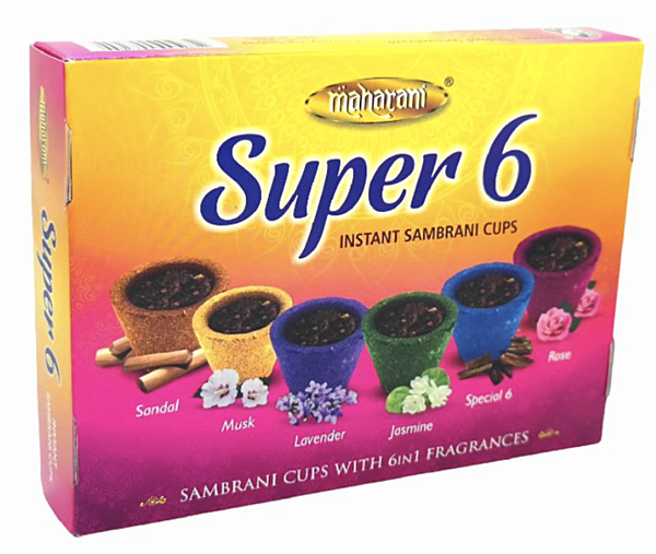 Maharani Super 6 Sambrani Cups