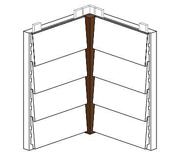 Maibec 2"x2" Inside Corner (Custom Order) Maibec 2"x2" Inside Corner (Custom Order)