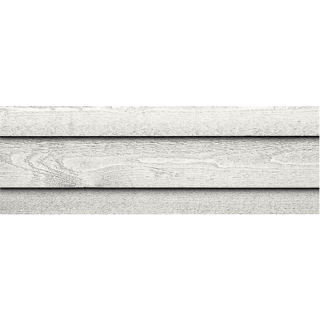 Maibec Express EM+ Genuine Wood Siding in 111- White Maibec Express EM+ Genuine Wood Siding in 111- White